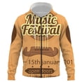 thumbnail image 1 of Sudadera con capucha y cremallera con estampado 3D de guitarra para hombre y mujer, estilo Harajuku, informal, para exteriores, 1 of 6