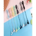 thumbnail image 4 of Monstrate Auriculares con cable Auriculares estéreo deportivos Auriculares con reducción de ruido Micrófono Auriculares Accesorios Suministros Relojes inteligentes Azul, 4 of 6