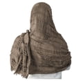 thumbnail image 2 of DuoJiaJ Adults Medieval Hooded Cloak, Renaissance Cape Party Dress Up Brown Sizes One Size, 2 of 6