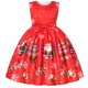 thumbnail image 2 of Vestido Para Niñas, Ropa Para Niñas, Cosplay De Navidad, Falda Larga, Estampado De Papá Noel, Vestido De Princesa, Falda De Actuación Con Lazo Odeerbi LM103-1240, 2 of 9