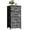 Color 2, variant on Dresser for Bedroom with 4 Storage Drawers Emerald Bay Lake Tahoe California Dressers Chest of Drawers Steel Framed Fabric Closet Organizers for Entryway