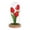 Rouge, variante sur Lampe de Nuit Tulipes Faite à la Main Lampe Tulipes Fleur Ingénieuse Chambre Lampe de Table de Sommeil Lumière d'Ambiance pour Enfants Filles Couple