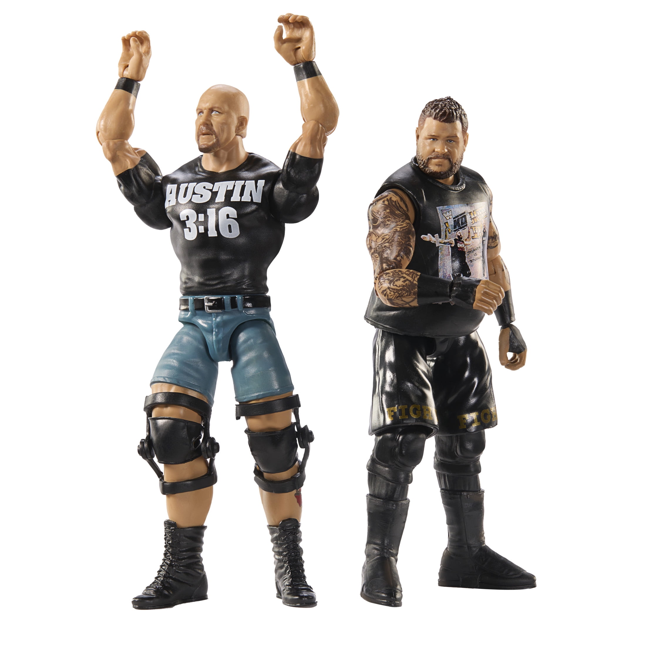 WWE Main Event Championship Showdown “Stone Cold” Steve Austin vs Kevin Owens Figures Set, Series #20