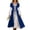 Blue, variant on LEKWK Medieval Dress for Women Lace-Up Bell Sleeve Renaissance Princess Dress Classic Festival Cosplay Themed Party Halloween Costume