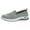 34# Light Green, variant on Women's Orthopedic Breathable Shoes Woven Wide Arch Support Slip-On Orthowalk Sneakers Casual Walking Anti-Skid Sports Shoes