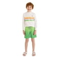 thumbnail image 4 of U.S. Polo Assn. Boys Gradient Print Swim Short, Sizes 4-18, 4 of 5