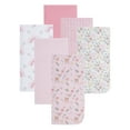 thumbnail image 6 of EVERYDAY KIDS 12 Pack Burp Cloths - Woodland/Flowers/Rainbow, 6 of 9