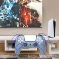 thumbnail image 4 of Replacement Shell for PS5, DIY Replacement Controller Housing Shell Case Set Front and Back Cover for Playstation 5 Dualsense Controllers (Metallic Blue)(Titanium Blue), 4 of 7