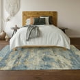 thumbnail image 6 of Addison Rugs Mayfield Washable Transitional Soft Abstract Blue Rectangle Rug, 10' x 14', 6 of 6