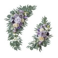 thumbnail image 3 of Arco de flores para boda, telón de fondo Floral, centro de mesa, guirnaldas de flores artificiales, decoración de fondo para pared, ventana, silla de, 3 of 7