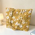 thumbnail image 3 of Qpednta Tropical Floral Tote Bag for Women Lightweight Large Capacity Shoulder Bag Nursing School Travel Tote Bags with Inner Pocket for Work Weekend Getaway, 3 of 7