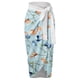 thumbnail image 4 of Gibobby Trajes de Baño Mujer Traje de baño con estampado de flores y cuello en V para mujer Conjuntos de bikini con falda y delantal(Azul,XL), 4 of 4