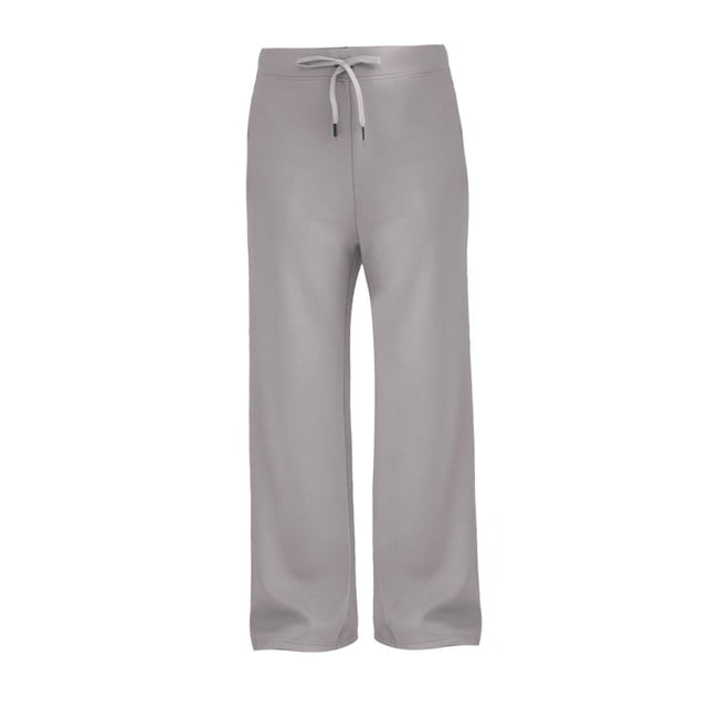 Pantalones deportivos Prolriy para mujer, pantalones deportivos casuales de otoño, holgados, de pierna ancha y cintura alta, pantalones deportivos para mujer, color caqui XL