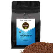 Swiss Water Decaf - Organic Single Origin Arabica Ground Coffee, Medium-Dark, 12oz (2 Pack)