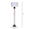 thumbnail image 6 of Jamie Young Co Sheridan Hide Floor Lamp in White Leather, 6 of 7