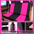 thumbnail image 2 of Car Cover Full Set Plush Steering Wheel Cover Fluffy Soft Wool Handbrake Gear Rose Red, 2 of 7