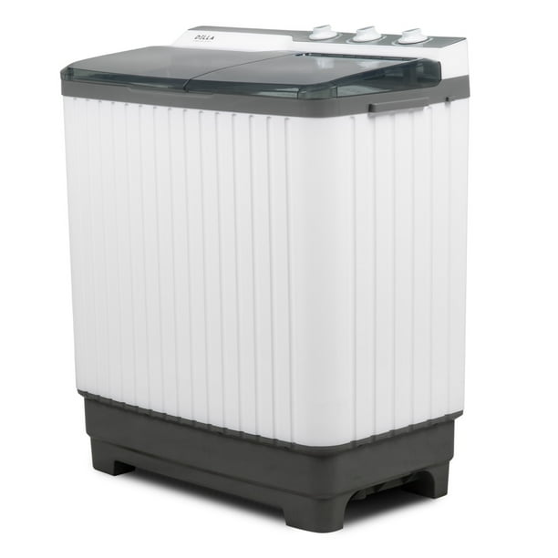 DELLA 9KG Portable Mini Compact Twin Tub Washing Machine Washer Spin