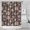 Pioneer Flower Floral Print Pattern, variant on Pioneer Flower Floral Print Pattern Shower Curtain 84”x72", Bathroom Decorative Shower Curtain Set with 12 Hooks, Waterproof Washable