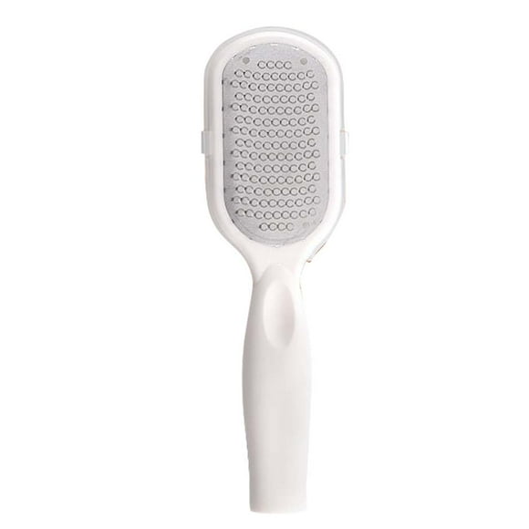 Qarigey Pie Callus Rasp Skins Scrubing Files Rubbings Accesorios Cuidado personal Hard Dead Skin Removal Scrubber Talón Frotador Limas Cuidado de los pies blanco Qarigey CE0513-02