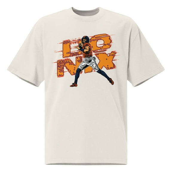 Bo Nix "Illustration" Oversized T-Shirt (S)