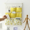 thumbnail image 2 of Rongfmy Waterproof Canvas 3 Pockets Wall 7 pockets lemon, 2 of 8