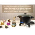 thumbnail image 5 of Aroparc CL-6L-MMC Quick-Pour Valve Electric Wax Melter, Black, 5 of 6