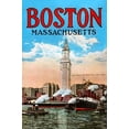 thumbnail image 1 of Boston Massachusetts- Fine Art Canvas Print (20" x 30"), 1 of 1