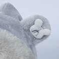 thumbnail image 5 of Gris Conjunto de Bufanda 3 en 1 Bufanda con Capucha cálida para niños Guantes de Felpa Manoplas Gorro de Invierno para niña Patrón Lindo en 3D para Fiesta de Disfraces Regalo de cumpleaños y Navidad, 5 of 5