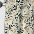 thumbnail image 3 of Designart "Elegant White Poppy Simplicity VII" Floral Blackout Curtain Panels, 3 of 4
