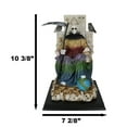 thumbnail image 2 of Ebros Gift Rainbow Robe 105” Santa Muerte Garden Statue, Hand Painted, 2 of 9