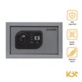 thumbnail image 2 of Caja fuerte Biometrica Mediana Digital Huella De Seguridad gris, 2 of 7