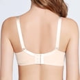 thumbnail image 5 of Nmnitkp Nursing Bras Antibacterial Fabric Solid Color Pregnant Women Breastfeeding Bra With Open Button Postpartum,Soft and Skin-Friendly Cotton Nursing Bras for Breastfeeding Beige,95, 5 of 5