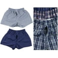 thumbnail image 4 of ToBeInStyle Boys' Tartan Patterned Boxer Shorts, Pack of 6, XL, 4 of 7