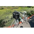 thumbnail image 2 of Bicycle Basket Bike Handlebar Front Basket Removable Pet Carrier Aluminum Frame Bag, 2 of 4