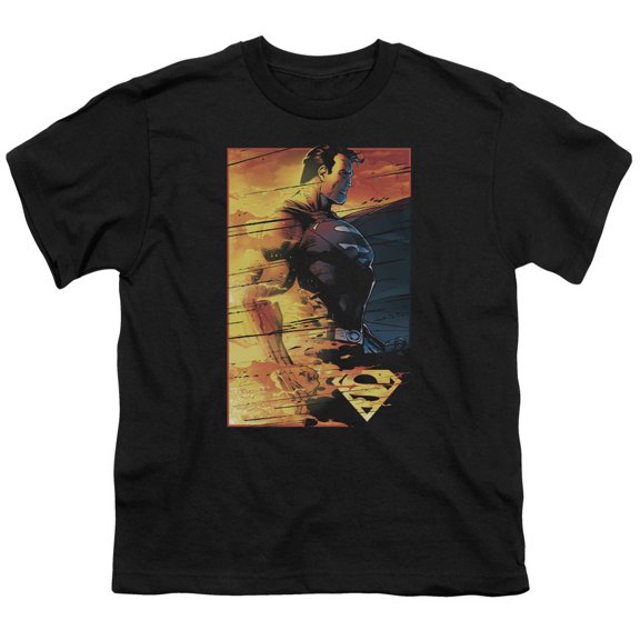 Superman - Fireproof - Youth Short Sleeve Shirt - Small