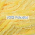 thumbnail image 5 of Uxcell 1 Skein Velvet Yarn Chenille Yarn 100g/3.5oz 87 Yards 6# Super Bulky Polyester Soft Blanket Yarn Yellow, 5 of 6