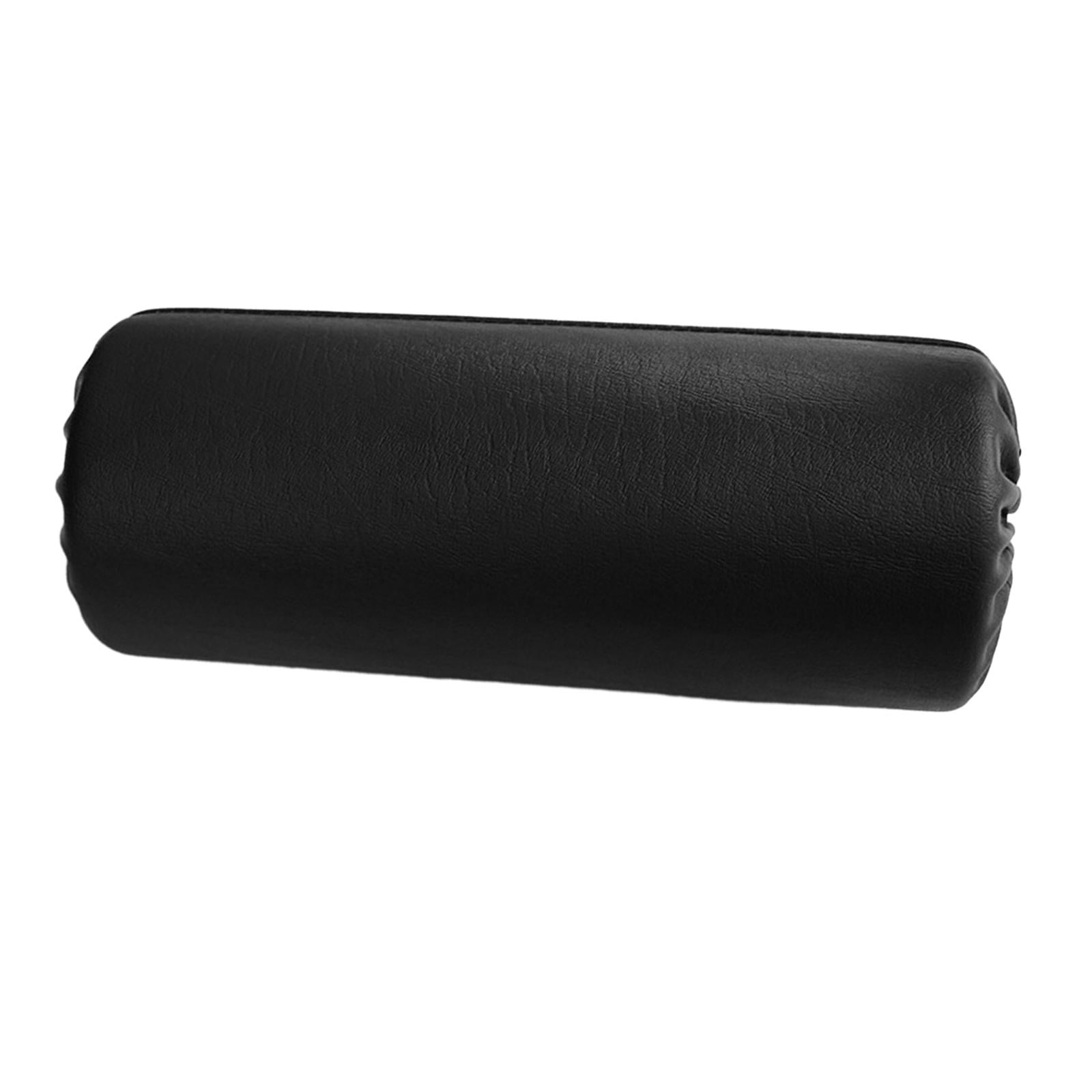 Baoblaze Foam Foot Pad Roller PU Leather for Home Gym Exercise Equipment Weight Bench Black