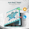 thumbnail image 3 of Funda Fintie para iPad 11" 10,9" con soporte multiángulo, verde tortuga, 3 of 9