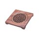 thumbnail image 5 of Tetera de madera de nogal, accesorio decorativo para té, bandeja aislante resistente para té caliente Cuadrado, 5 of 9