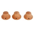 thumbnail image 1 of Electric Guitar Knob, Environmentally Friendly 3 Pcs Wood Guitar Volume Control Knob  For Adjustment Redwood,Maple,Ebony, 1 of 8
