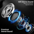 thumbnail image 4 of USB C Headphone for iPhone 15 Pro Max Google Pixel 6a 7a 6 7 8 5 Type C Earphone Hifi Stereo Magnetic Wired Earbuds, 4 of 5