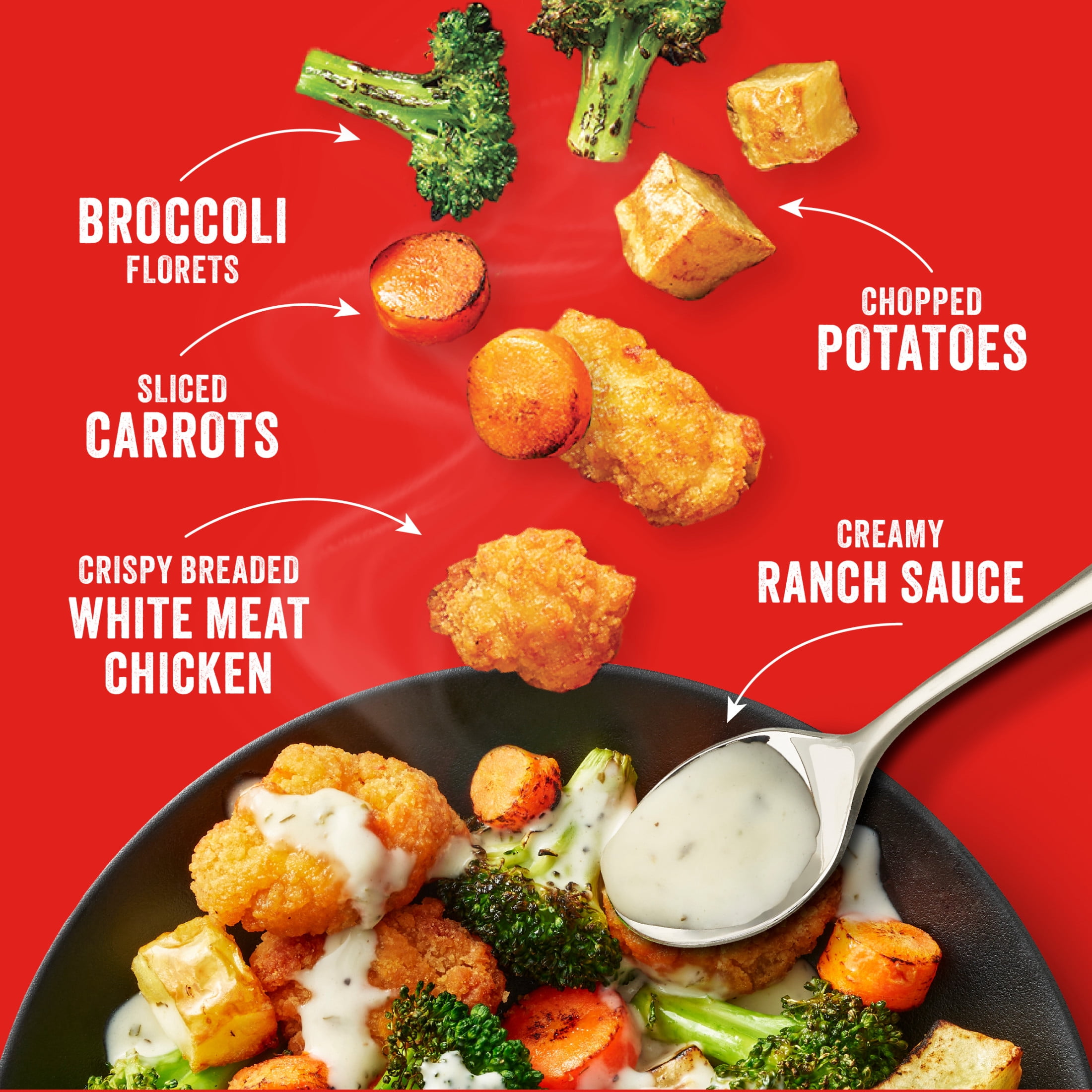 STOUFFER'S Air Fryer Ranch Chicken Frozen Entrée