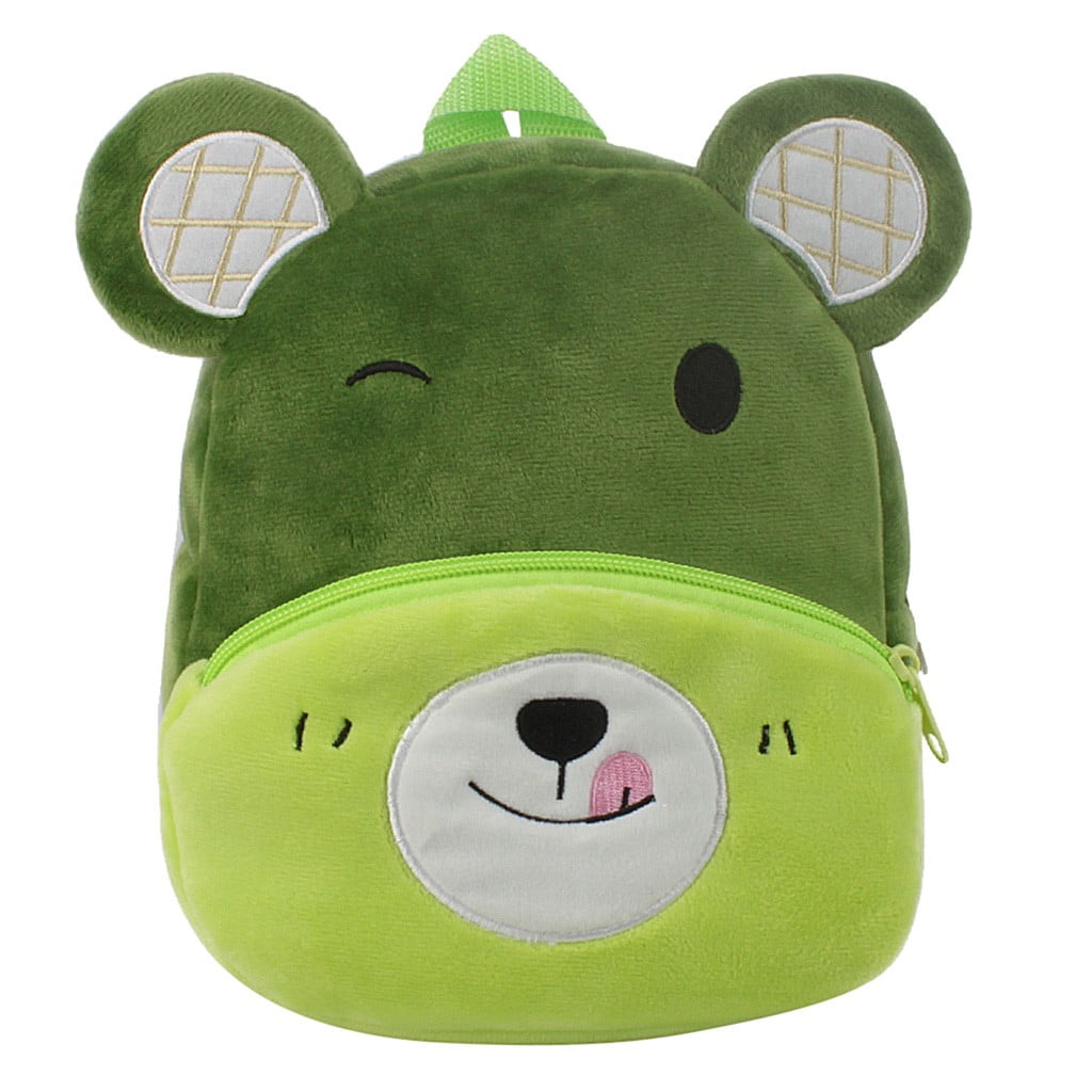 Jikolililili School Bag for Toddlers 13 Years Old,Cute Animal Cartoon