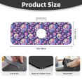 thumbnail image 2 of Pofeuu Skull colorful mushroom Print Splash Guard for Sink Faucet Sink Gadgets-Splash Guard Behind Faucet Drip Catcher for Kitchen, Bathroom,Sink Mat, 2 of 7