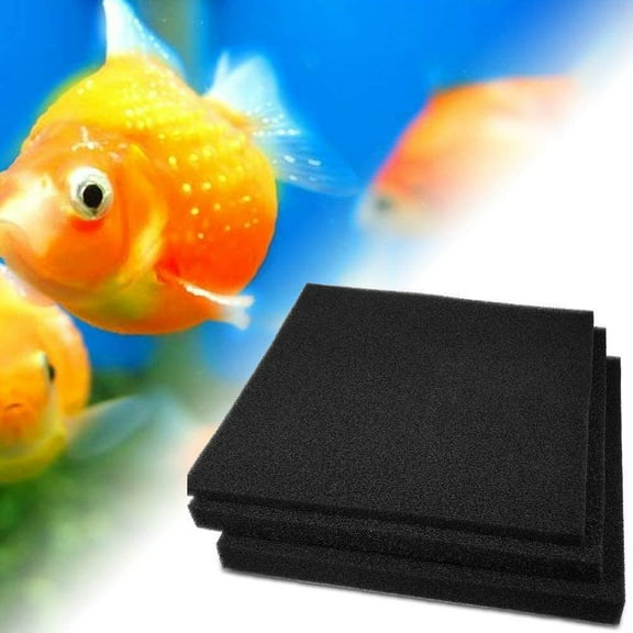 Walbest Multi Thickness Sponge Filter Media Pad Fish Tank Aquarium Filter Sponge Foam Pad Reef Filtration Cotton(19.7 x 19.7 x 0.8 inch)