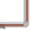 thumbnail image 3 of Ghent 48"x72" Aluminum Frame Ceramic Magnetic Whiteboard - Cherry Trim, 3 of 4