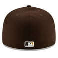 thumbnail image 4 of Men's New Era Brown San Diego Padres Authentic Collection On-Field 59FIFTY Fitted Hat, 4 of 5