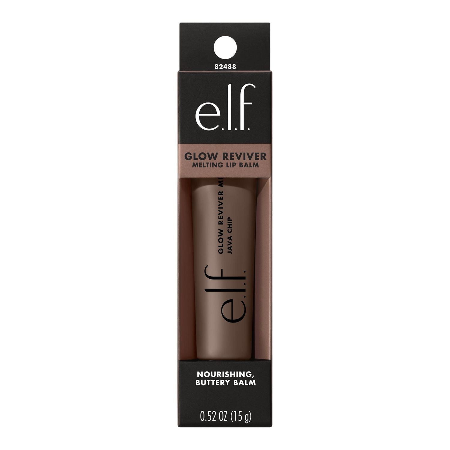 e.l.f. Cosmetics Glow Reviver Melting Lip Balm, 5% mango butter, 15g