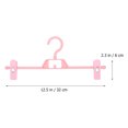 thumbnail image 4 of MasteelfCA 10pcs Plastic Adjustable Pants Clip Pants Shorts Drying Rack Home Clothes Hanger, 4 of 8