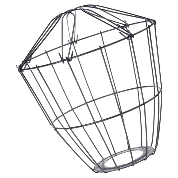 Industrial Styles Metal Bulb Guard Cage For Hanging Lights Vintage Iron Mesh Shade Protective Cover Compatible With Multiple Fixtures Construction